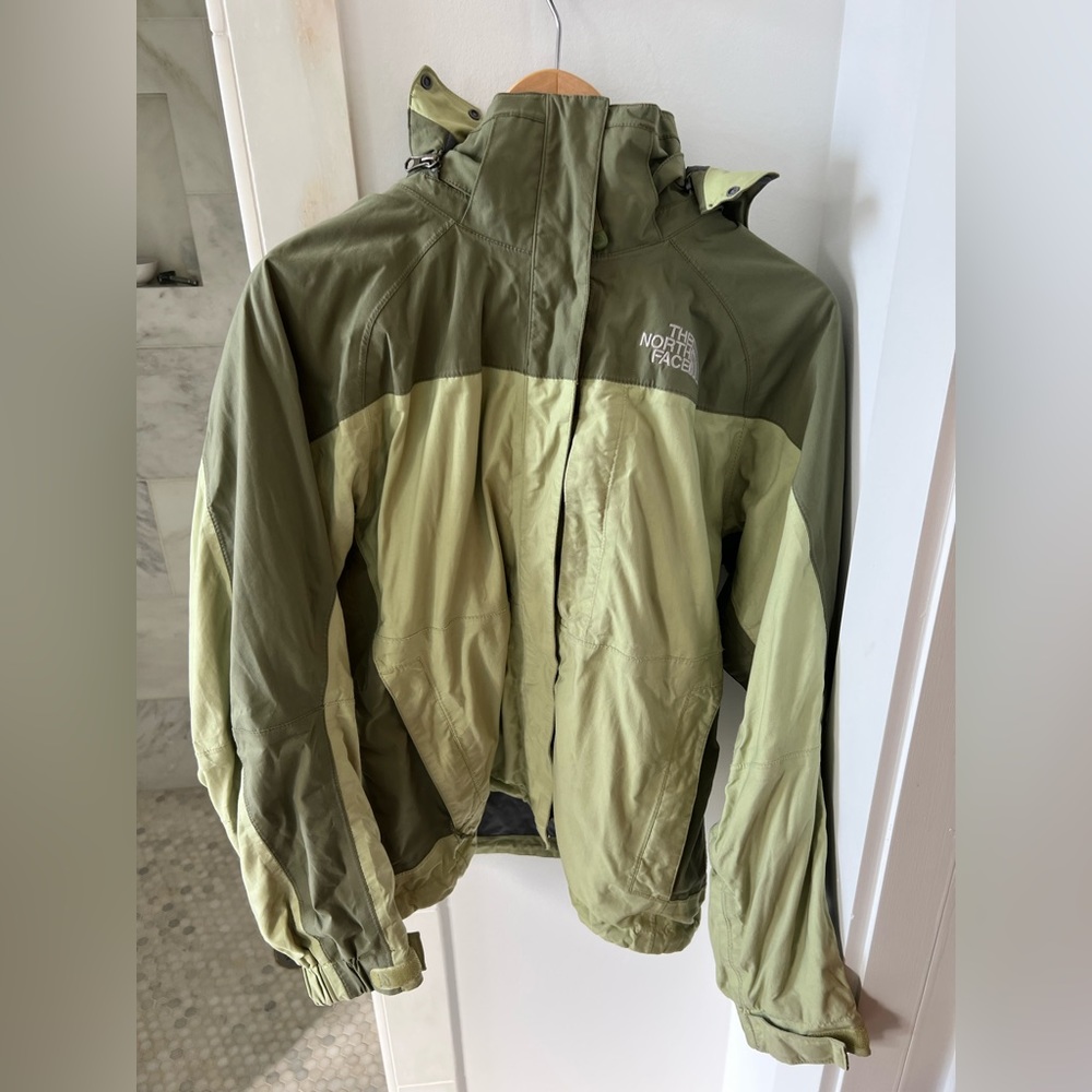 Vintage 2007 north face hard shell rain jacket